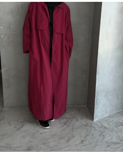 The Parachute Abaya (Cherry)